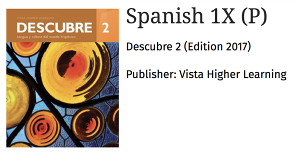 Spanish 1X 